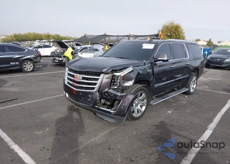 2017 Cadillac Escalade Esv Premium Luxury from USA, damaged, VIN 1GYS3JKJ9HR117797